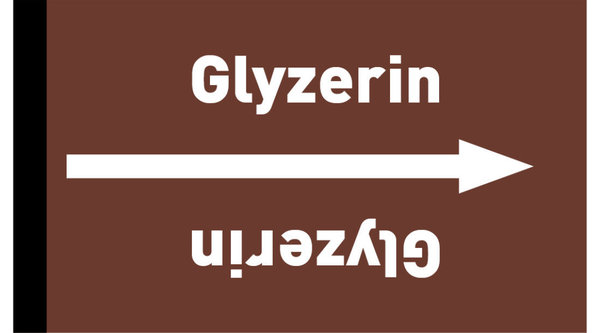 Rohrleitungsband Glyzerin braun/weiß ab Ø 50 mm 33 m/Rolle