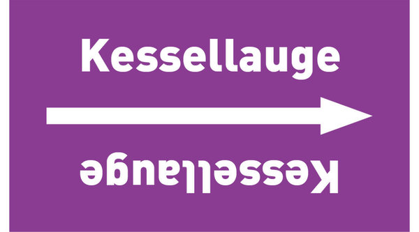 Rohrleitungsband Kessellauge violett/weiß ab Ø 50 mm 33 m/Rolle