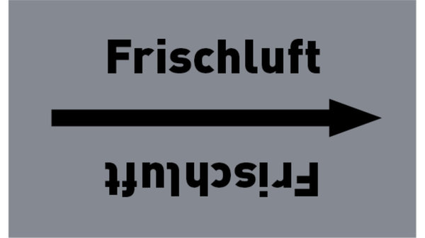 Rohrleitungsband Frischluft grau/schwarz bis Ø 50 mm 33 m/Rolle