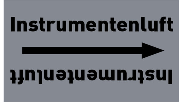 Rohrleitungsband Instrumentenluft grau/schwarz bis Ø 50 mm 33 m/Rolle
