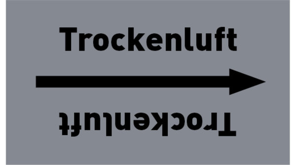 Rohrleitungsband Trockenluft grau/schwarz bis Ø 50 mm 33 m/Rolle