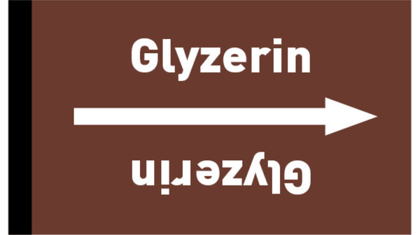 Rohrleitungsband Glyzerin braun/weiß bis Ø 50 mm 33 m/Rolle